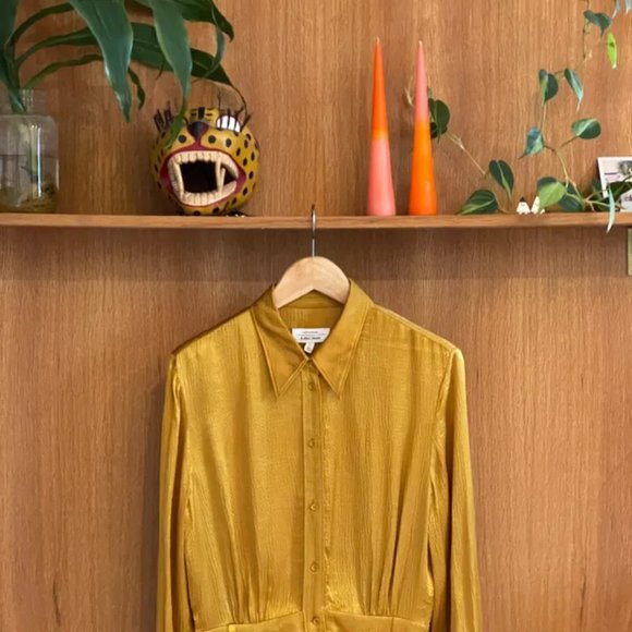 Gold long dress - & Other Stories Paris Atelier - Picture 2 of 4